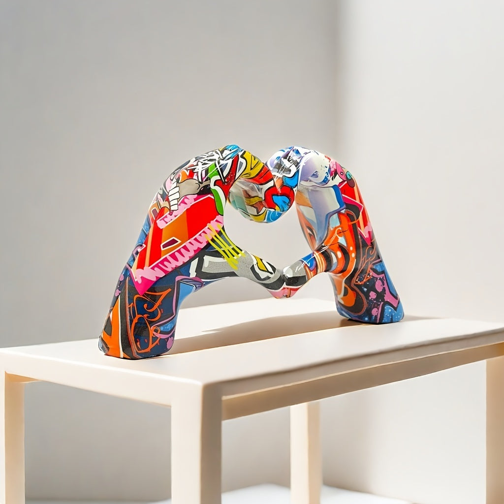 Loving Gesture Skulptur - För ett Modigt och Kreativt Interiör Uttalande Carvallo