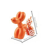 Carvallo Ballonhund Skulptur | Modernt Nordiskt Design | Dekoration av Resin | För Vardagsrum, Kontor & Presentidéer Carvallo