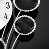 Modern Metallisk Tyst Väggklocka - Ballongformad, Dekorativ för Vardagsrum och Sovrum Carvallo