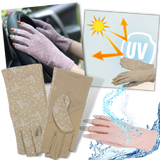 Luxora Stiliga UV-Skyddande Bomullshandskar för Solskydd Carvallo