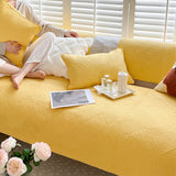 Minimalist All-Season Solid Cotton Geometric Sofföverdrag Carvallo