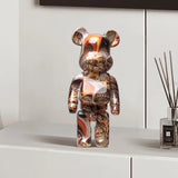 Graffiti Bear Figur Figur 10 Tum Abstrakt Djur Heminredning Förvaringsburk Carvallo