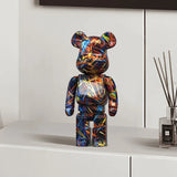 Graffiti Bear Figur Figur 10 Tum Abstrakt Djur Heminredning Förvaringsburk Carvallo