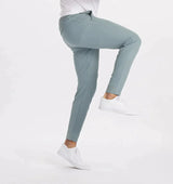 Herrbyxor Modern Passform 100% Bomull Italiensk Stil