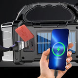 LED-ficklampa med uppladdningsbart batteri för utomhusbruk Carvallo