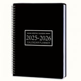 Månatlig Pappersplanerare med Spiralbindning Carvallo