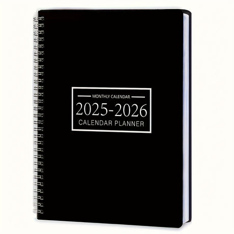 Månatlig Pappersplanerare med Spiralbindning Carvallo