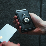 Läderplånbok med AirTag och RFID-blockerare Carvallo