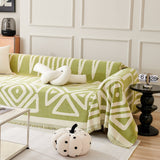 Geometrisk Boho Stil Sofföverdrag - Modern, Stilig & Hållbart Soffskydd Carvallo