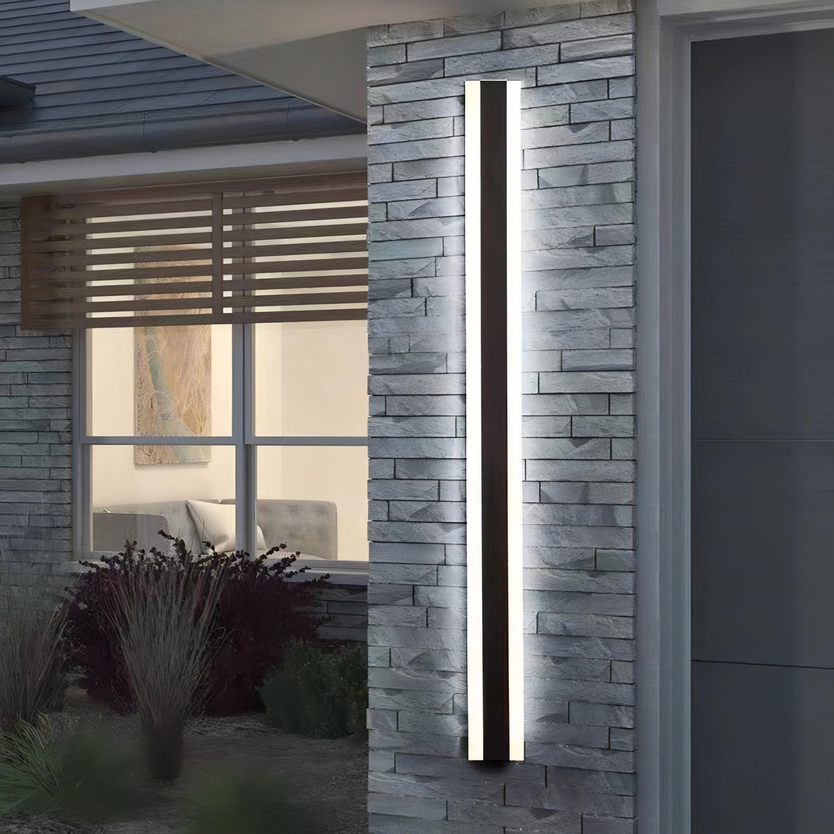 Eka - Utomhus rektangulär lång ljusramp vattentät IP65 Carvallo