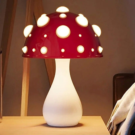 AmanitaDream Lampa - Amanita Svamp LED Vägglampa Carvallo
