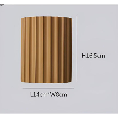 LuminaChic Sconce - Minimalistisk modern LED-vägglampa Carvallo