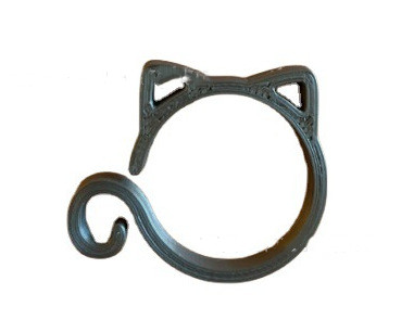 Katt-formad växtklipp – Söt växtstöd för trädgård och inomhusväxter Carvallo