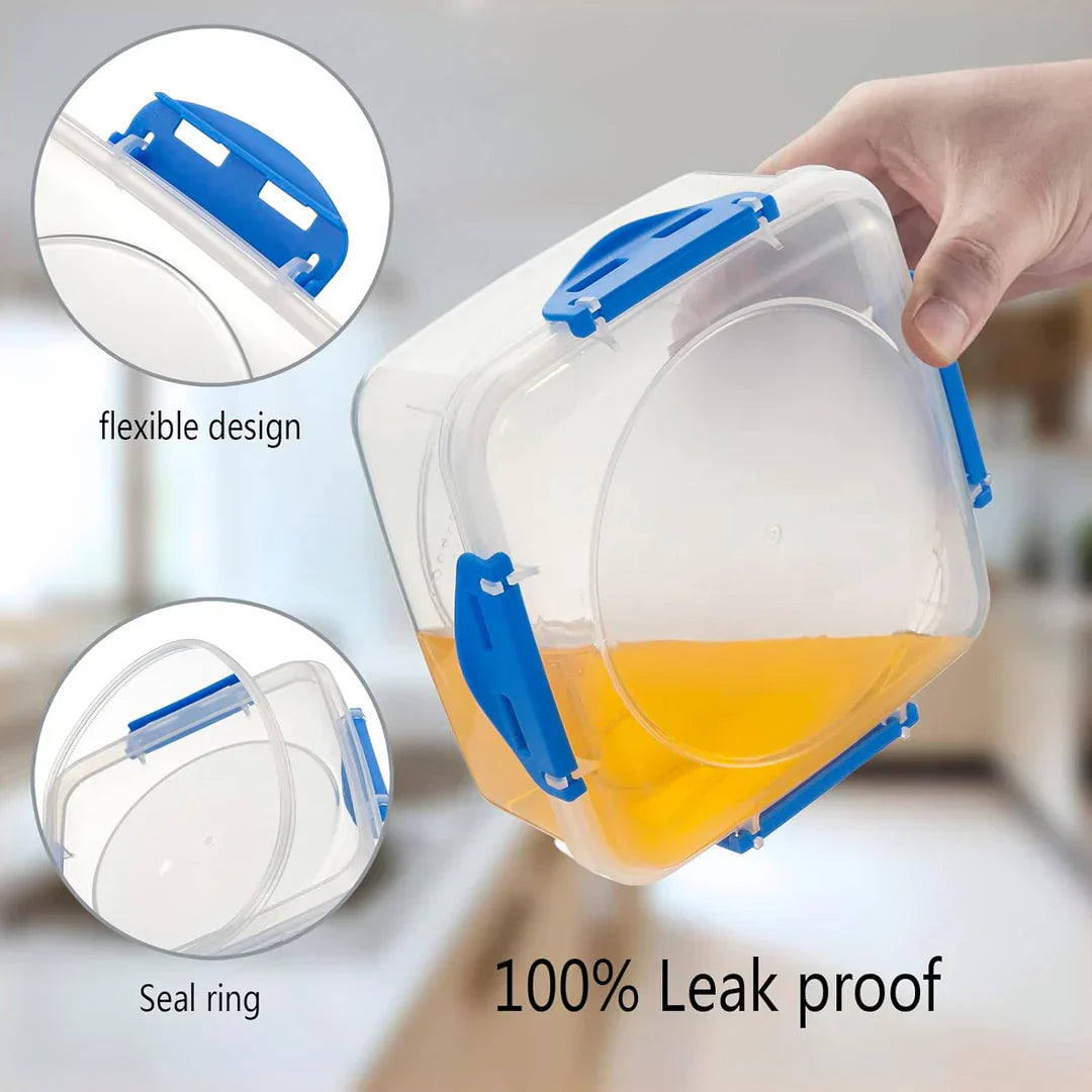 Utspillningssäkra lunchlådor (4-pack) Carvallo