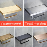 Carvallo – Elegant toalettpappershållare med hyllförvaring Carvallo