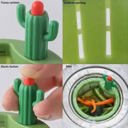 Tryckknappssil för Cactus – handsfree-hantering av matavfall MILA Sverige