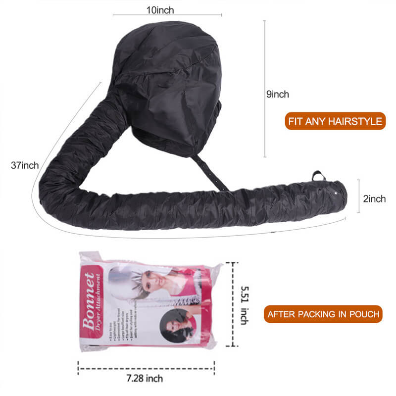 Bärbar Värmehuva Hårfön Hårtork-Personligt-BB-Hemnix