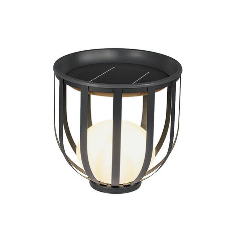 Solcellsdriven trädgårdslampa – Elegant vattentät design Carvallo