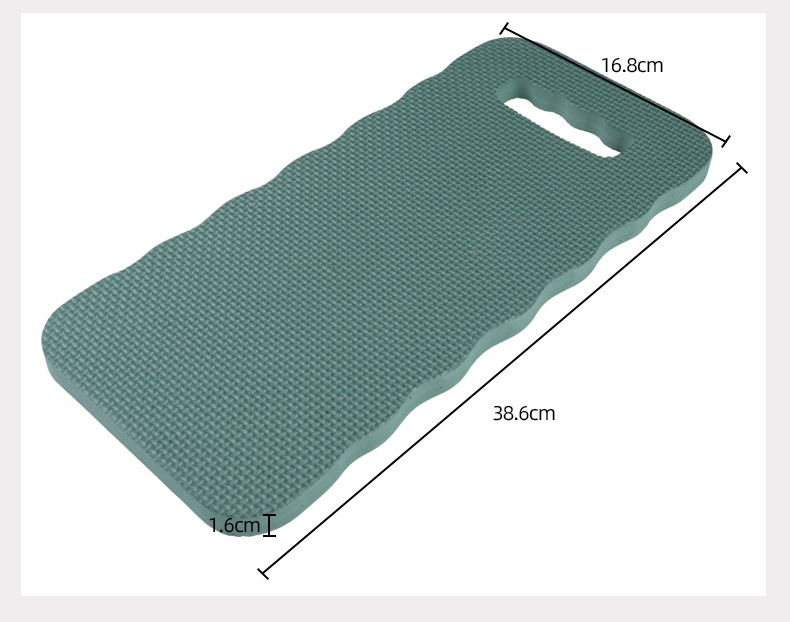 Trädgårds-knäskydd – Bekväm och halkfri sittmatta för trädgårdsarbete och markkontakt Carvallo