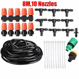 Automatisk bevattningssystem Set – Droppbevattning för trädgårdsväxter Carvallo