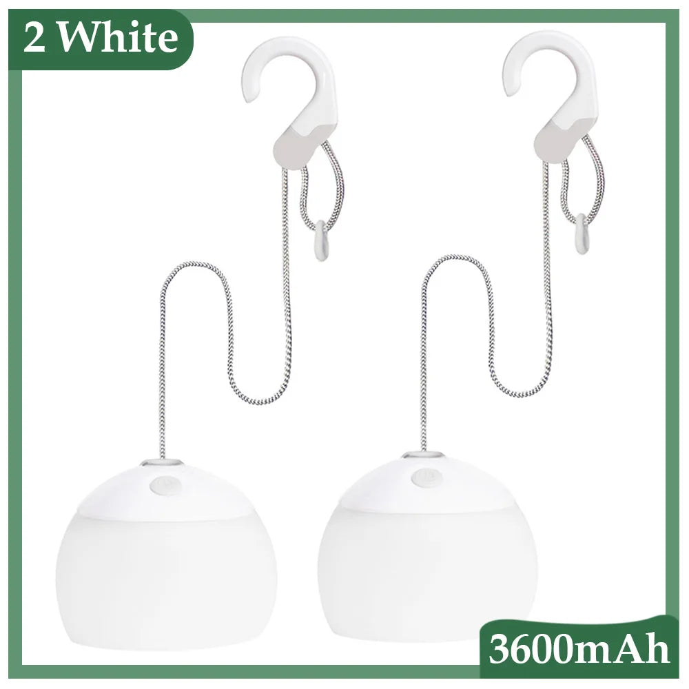 Retro LED Campinglampa - Uppladdningsbart USB-ljus Carvallo