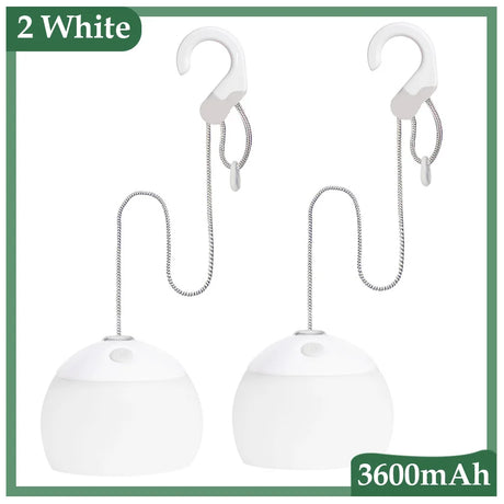 Retro LED Campinglampa - Uppladdningsbart USB-ljus Carvallo