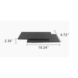 NovaGlow - Modern LED Vägglampa Med Fyrkantig Design För Stilig Stämning Carvallo