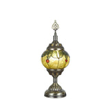 Vintage turkisk emalj järn bordslampa – tidlös One-Light Design MILA Sverige