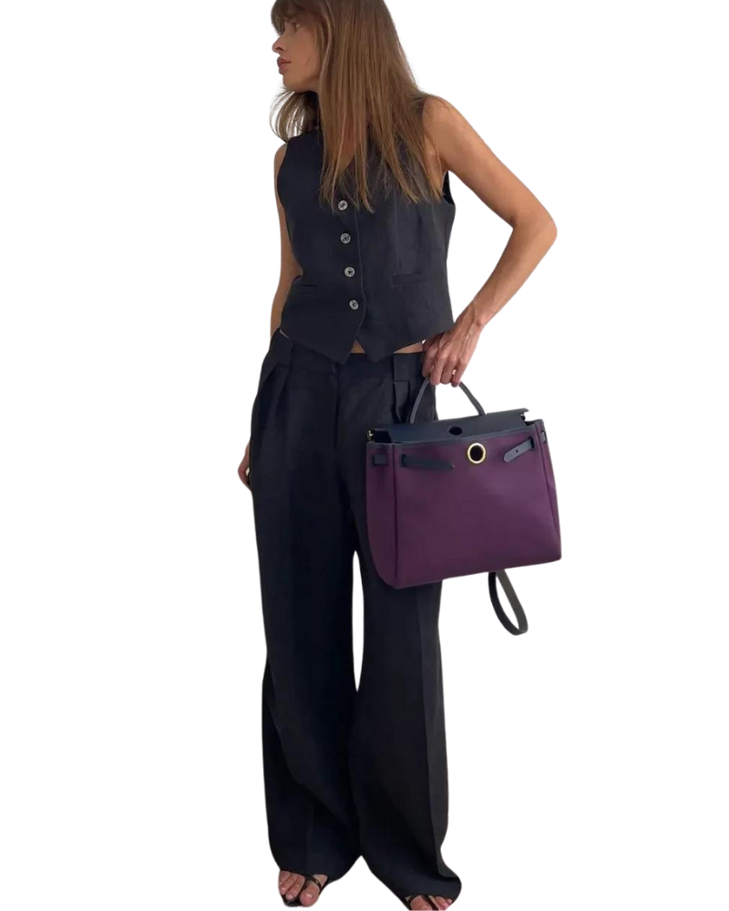 Timeless väst & byxor set-Hemnix-Svart-S-Hemnix