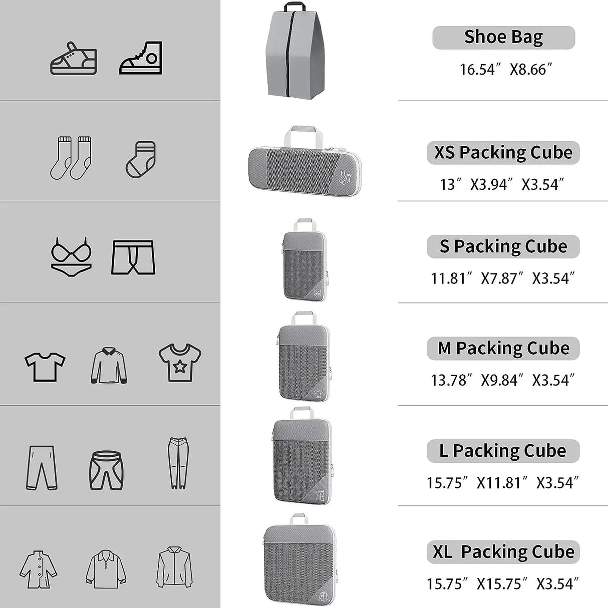 Kompressionspackningskubbar Carvallo