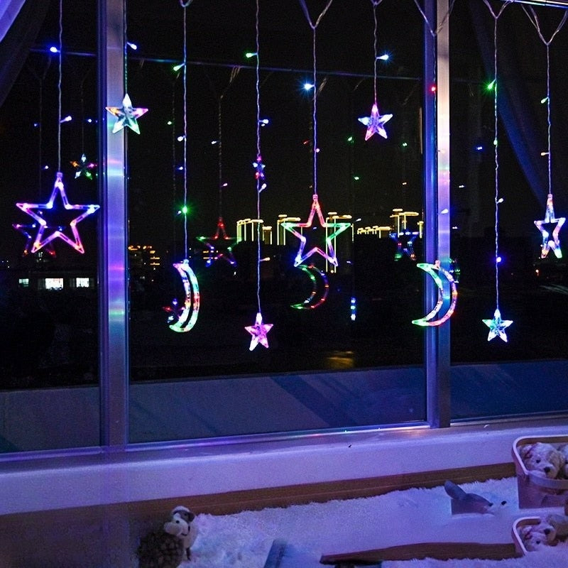 Carvallo – Stjärnformade Ljuskedjor med Kaskad-effekt för en Magisk Stämning Carvallo