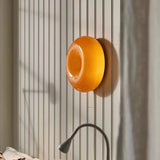 Donut Wall Lamp | Modern LED Glas Vägglampa | 11.8 in | Dimmbar 3-Färgs Armatur | Brick by Brick Carvallo