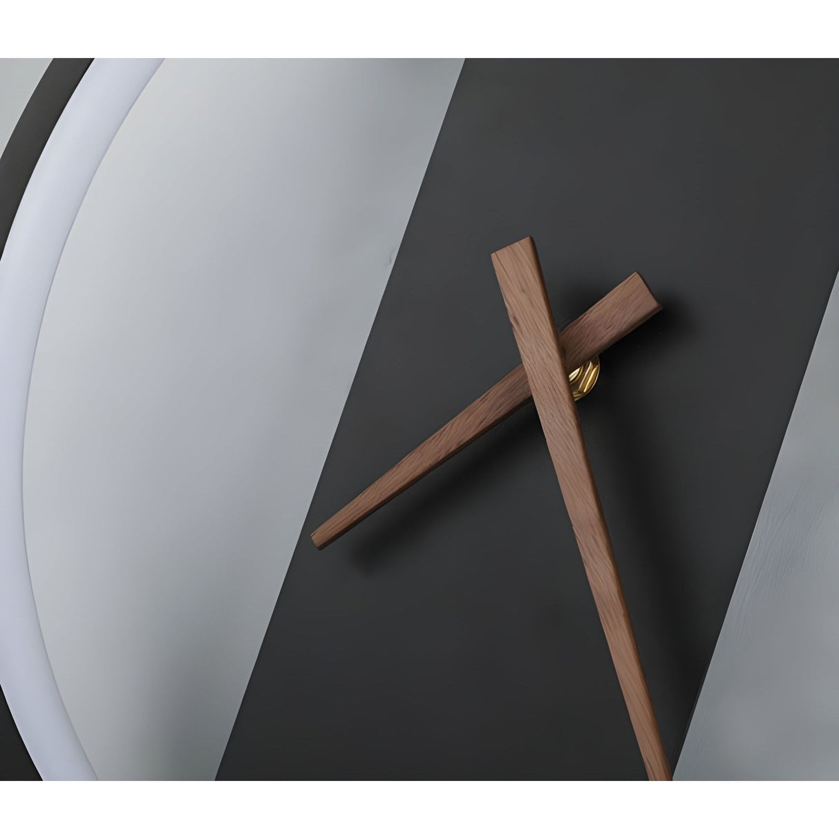 TimeLight - Modern justerbar LED-vägglampa i klockform Carvallo