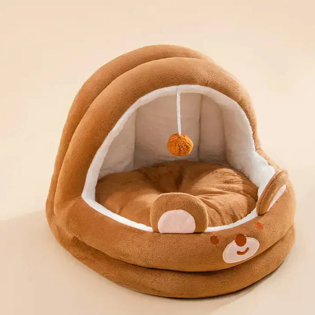Carvallo – Mysig säng för husdjur med isolerad komfort och stöd Carvallo