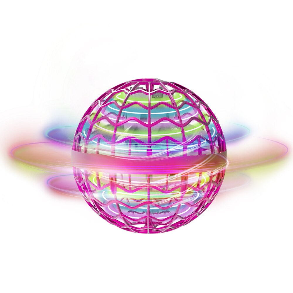 Flygande LED Boll - Flyger Som En Boomerang-Barn-BB-Lila-Hemnix