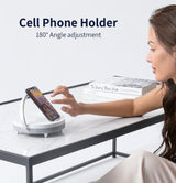 Carvallo – 4-i-1 Dimbar Sänglampa med Trådlös Laddare och Bluetooth Högtalare Carvallo