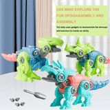 Dinosaurägg Byggsats - Överraskningsägg med Byggklossar, Skruva Isär och Montera Dina Egna Dinosaurier, DIY Blindbox Leksak för Barn-Byggsats-BB-Hemnix