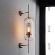 Modern Glasboll Vägglampa | Enkel Glödlampa Sconce | Järn & Glas Armatur | Brick by Brick Carvallo