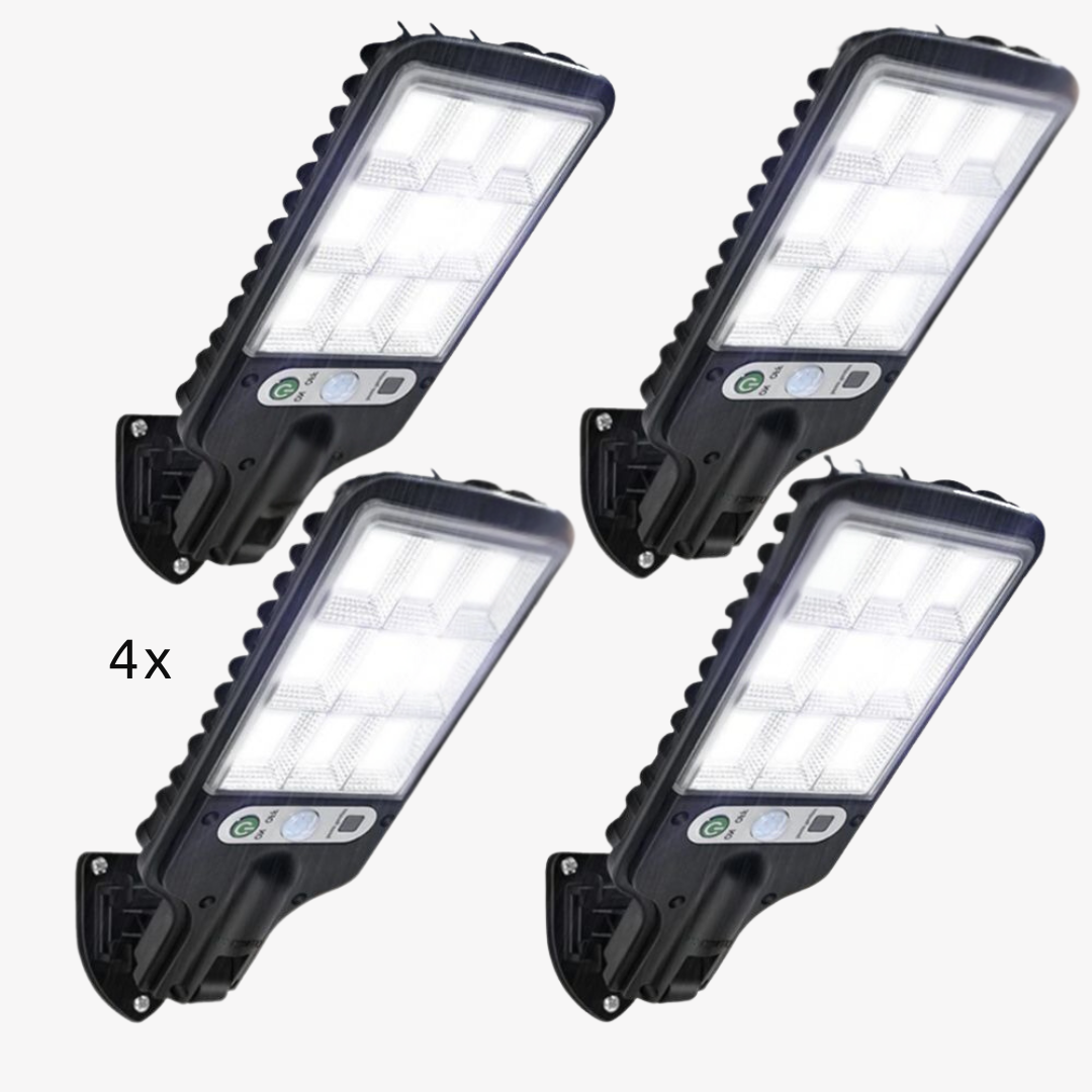 RayLux - Automatisk LED-solcellslampa för trädgårdar och uppfarter | 1+1 Gratis Carvallo