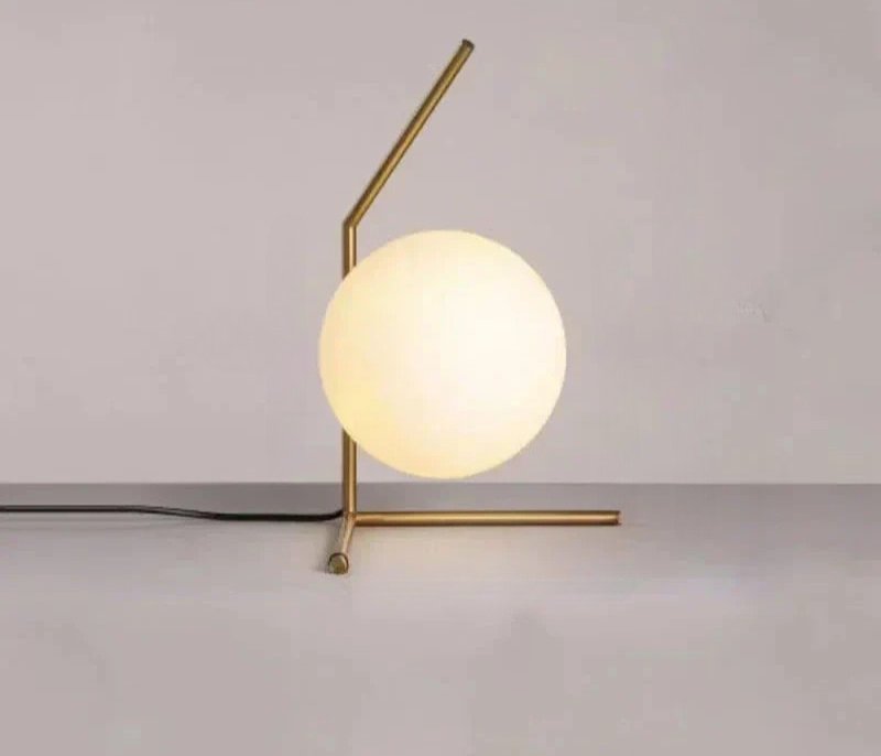 GlassLume - Modern Minimalistisk Glas Bordslampa | Stilig Belysning Carvallo
