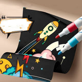 Carvallo - Färggalna äventyr, akrylmärke Carvallo