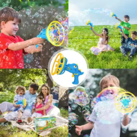 Royallure Dino Bubble Blaster – Över 1 000 bubblor/min, lättvikt & rolig dinoleksak Carvallo
