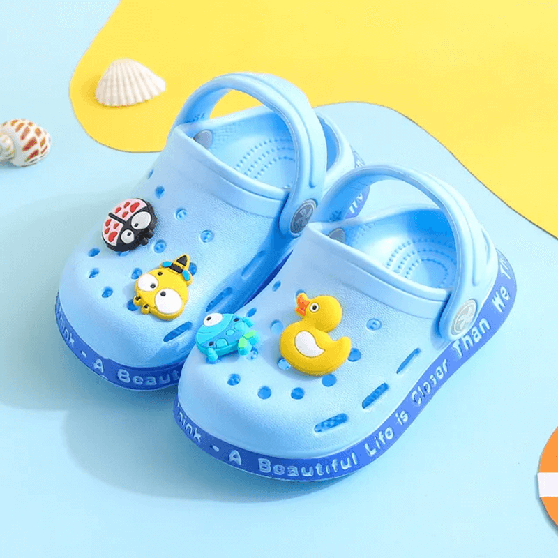 Sommar Sandaler Tofflor för Barn EVA-Barn-BB-Blå-18-19-Hemnix