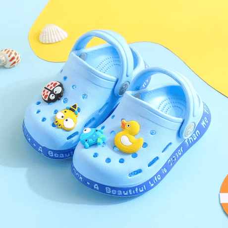 Sommar Sandaler Tofflor för Barn EVA-Barn-BB-Blå-18-19-Hemnix