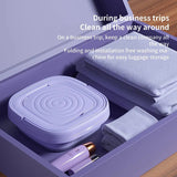 Hopfällbar bärbar tvättmaskin med centrifug | Mini klädestvättare Carvallo