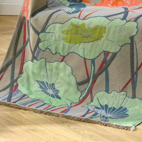 Rustik Lotus Charm Bomullshandduk Carvallo