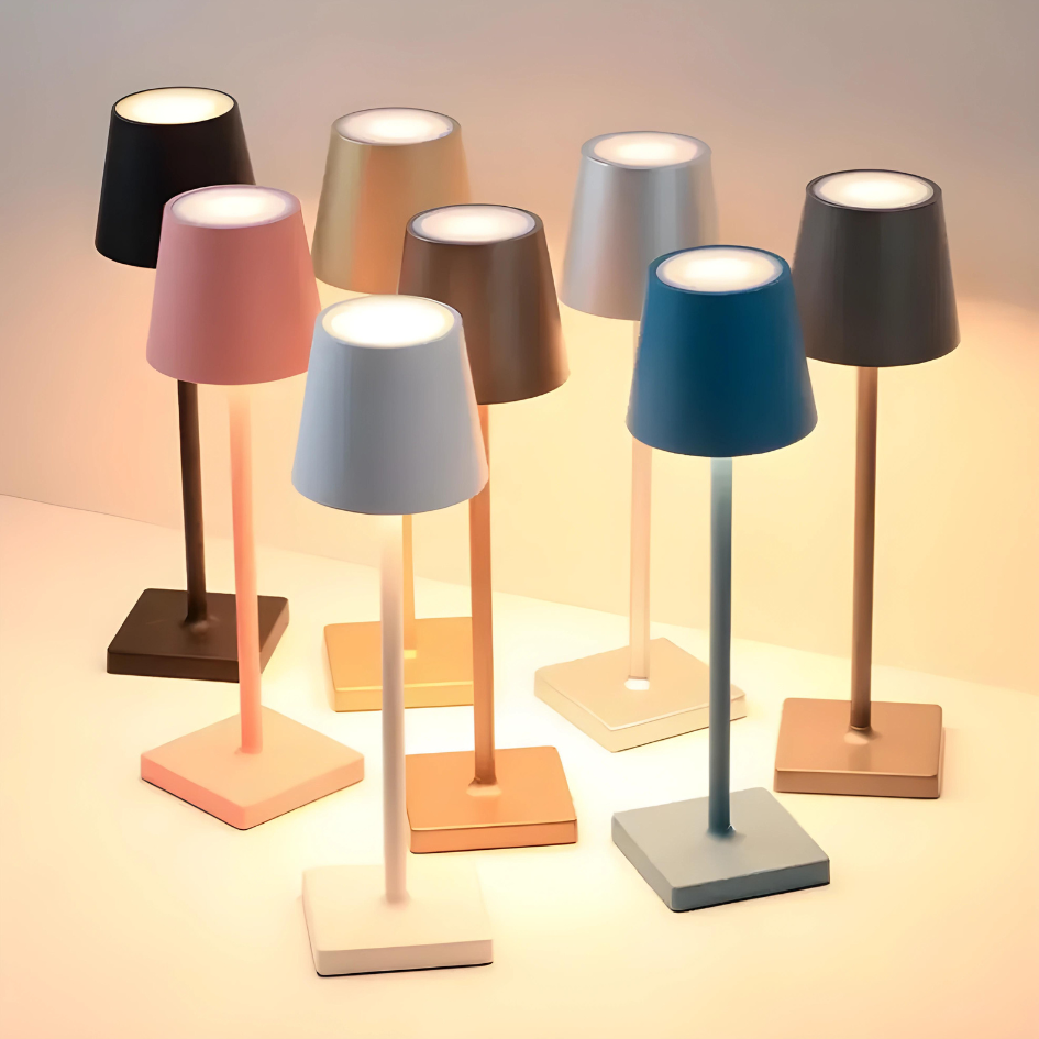Uppladdningsbar bordslampa Carvallo