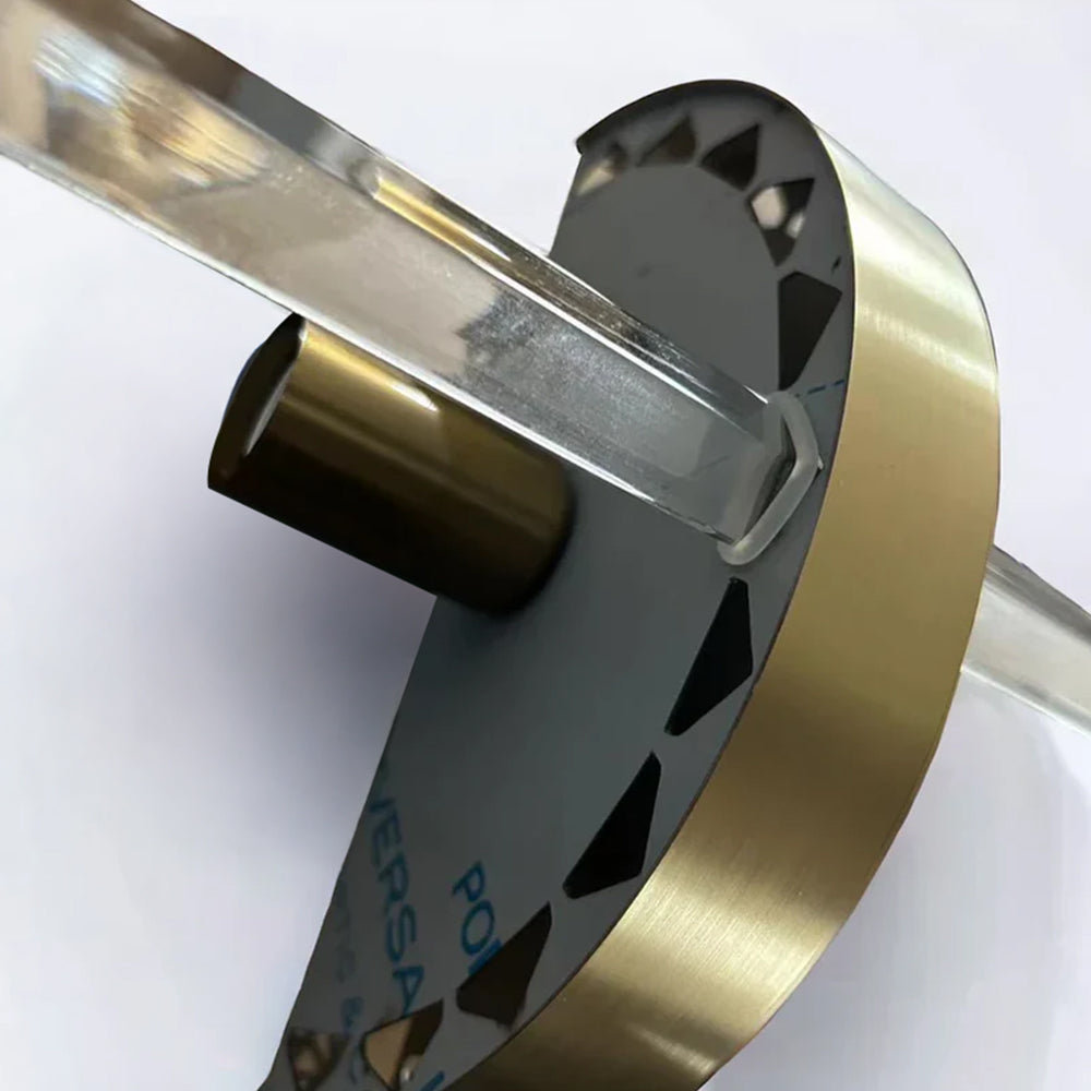 Lyxig Kristallvägglampa | Rostfritt Stål | Modern Vardagsrumsväggsbehäng | Brick by Brick Carvallo