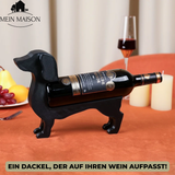 Carvallo Dachshund CorkHound | Originellt design | Stabil & Dekorativ | För 375–500 ml Carvallo