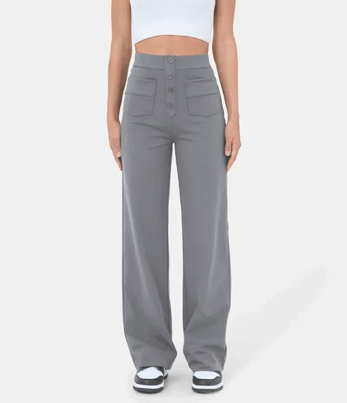 Livia™ Casual Byxor-Hemnix-Grå-S-Hemnix